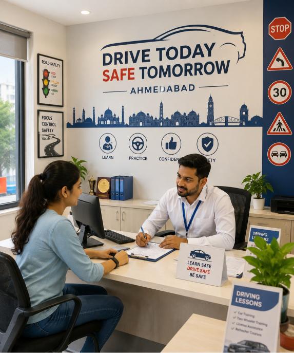 Founder of Jalaram Driving School and Consultancy, Ahmedabad